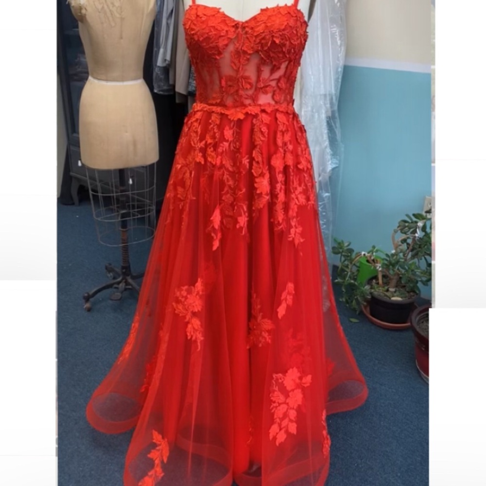 red prom dress- SEND OFFERS